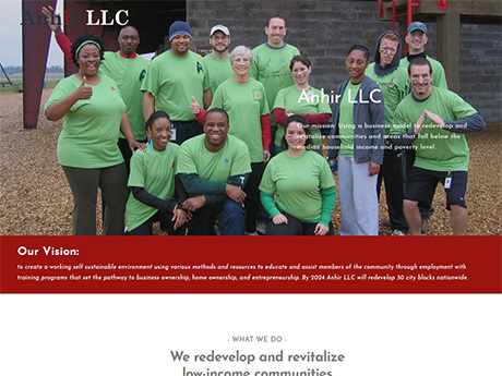 Anhir LLC home page