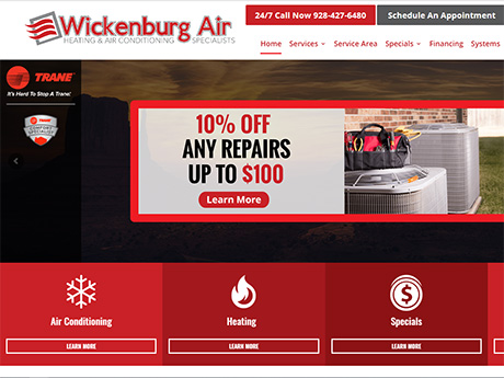 Wickenburg Air home page